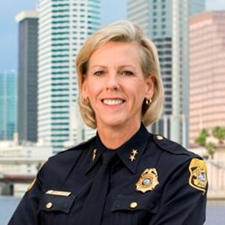 Jane Castor Former Tampa Chief of Police. 
