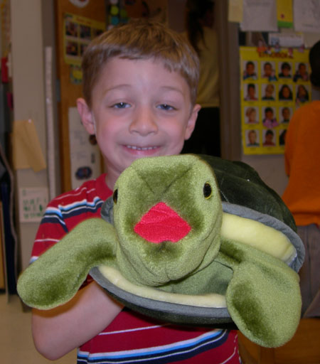 Tucker Turtle is everyone's pal!